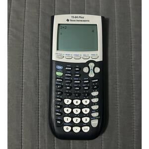 Texas Instruments TI-84 Plus Graphing Calculator Black With Cover